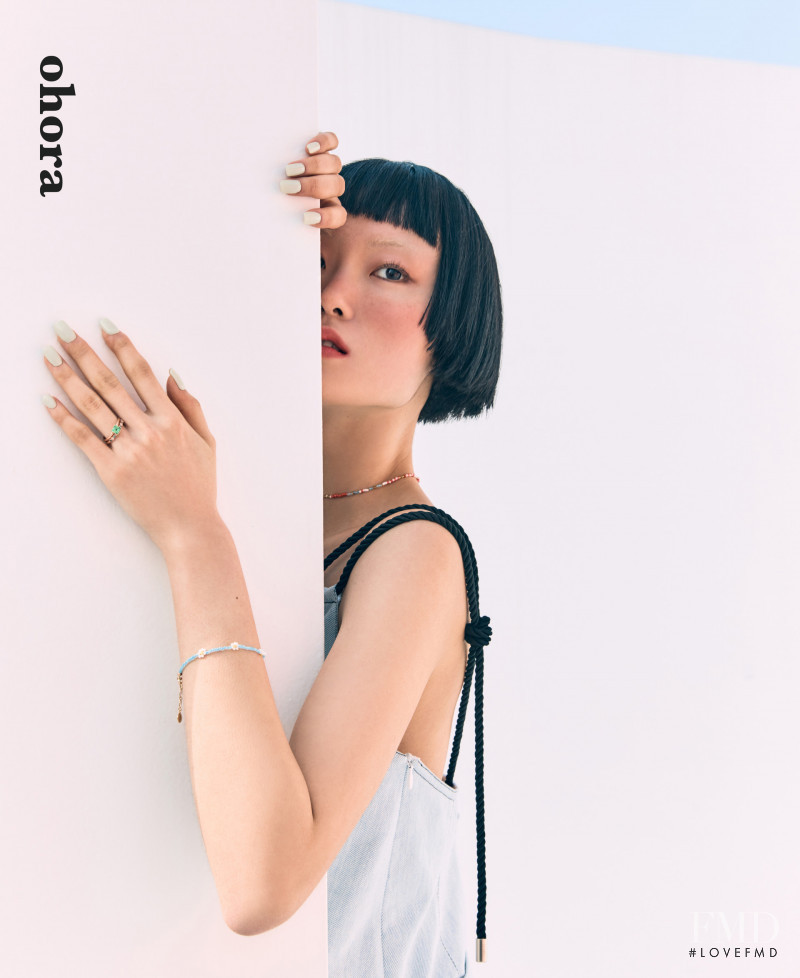 Honest So Yu Jeong featured in  the Ohora Free Spirit advertisement for Spring/Summer 2020