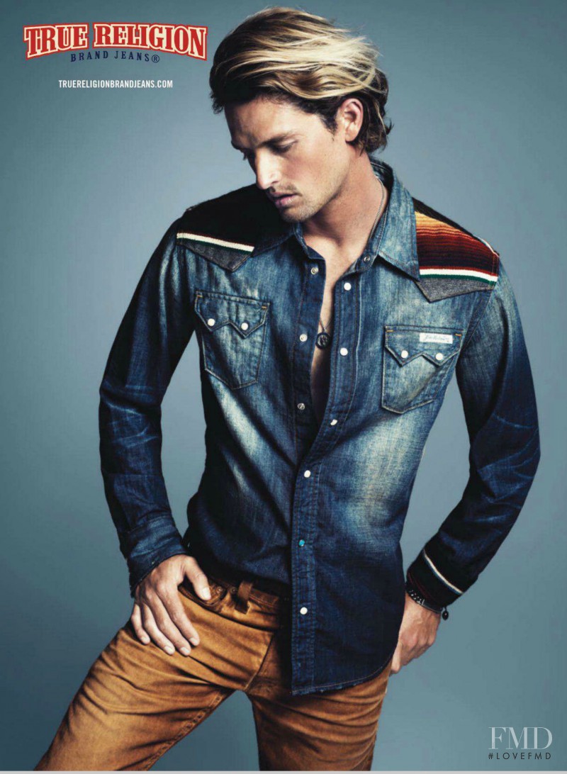 True Religion advertisement for Autumn/Winter 2012