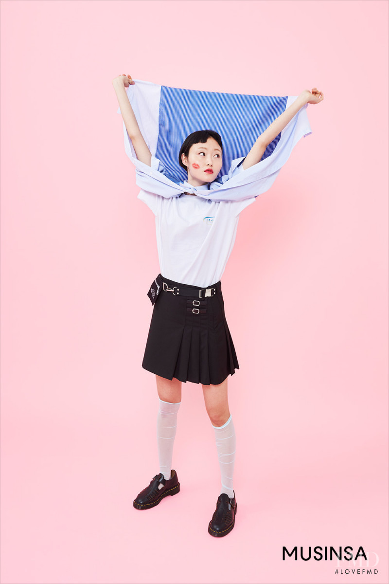 Honest So Yu Jeong featured in  the Musinsa advertisement for Summer 2019