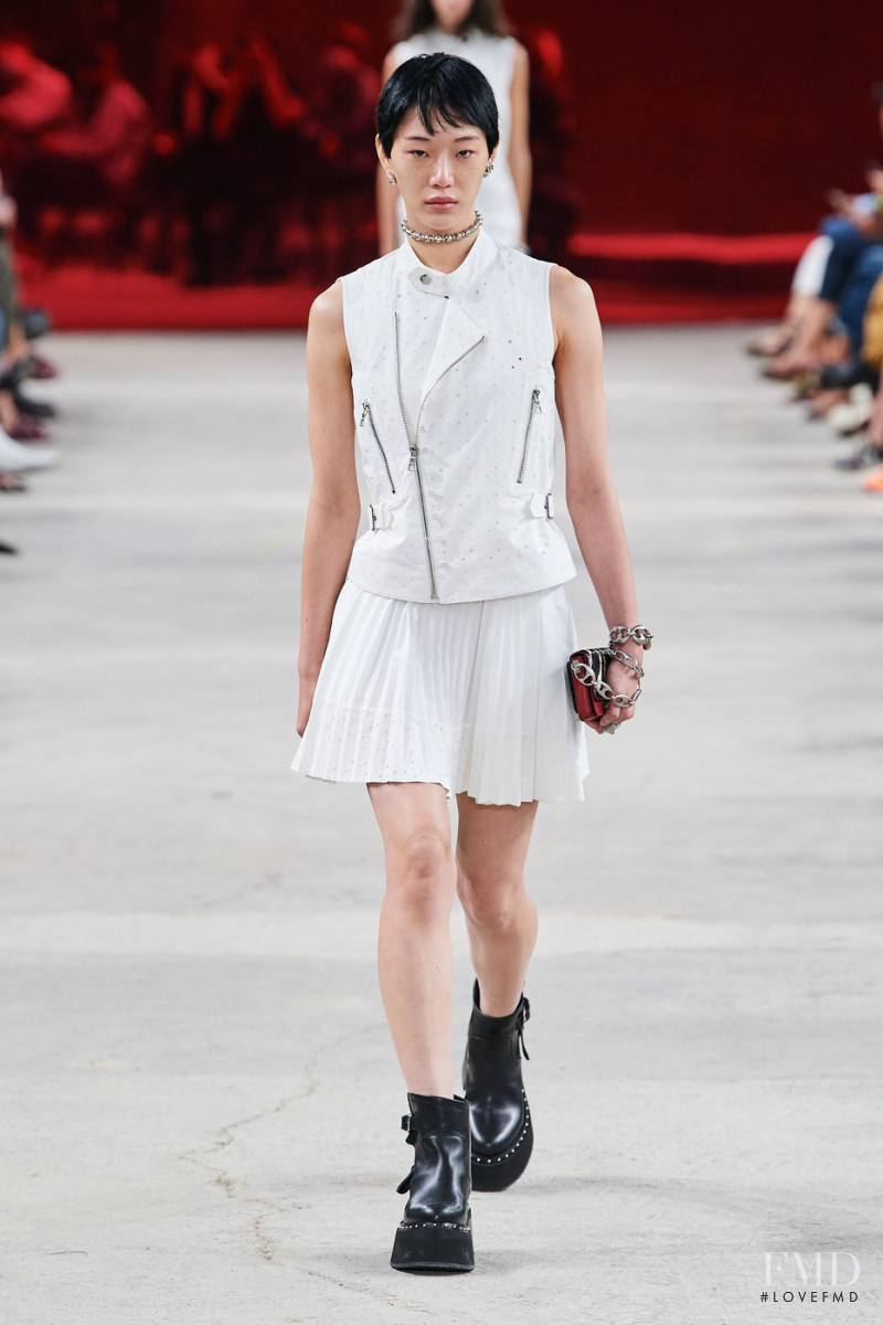 So Ra Choi featured in  the Ports 1961 fashion show for Spring/Summer 2023