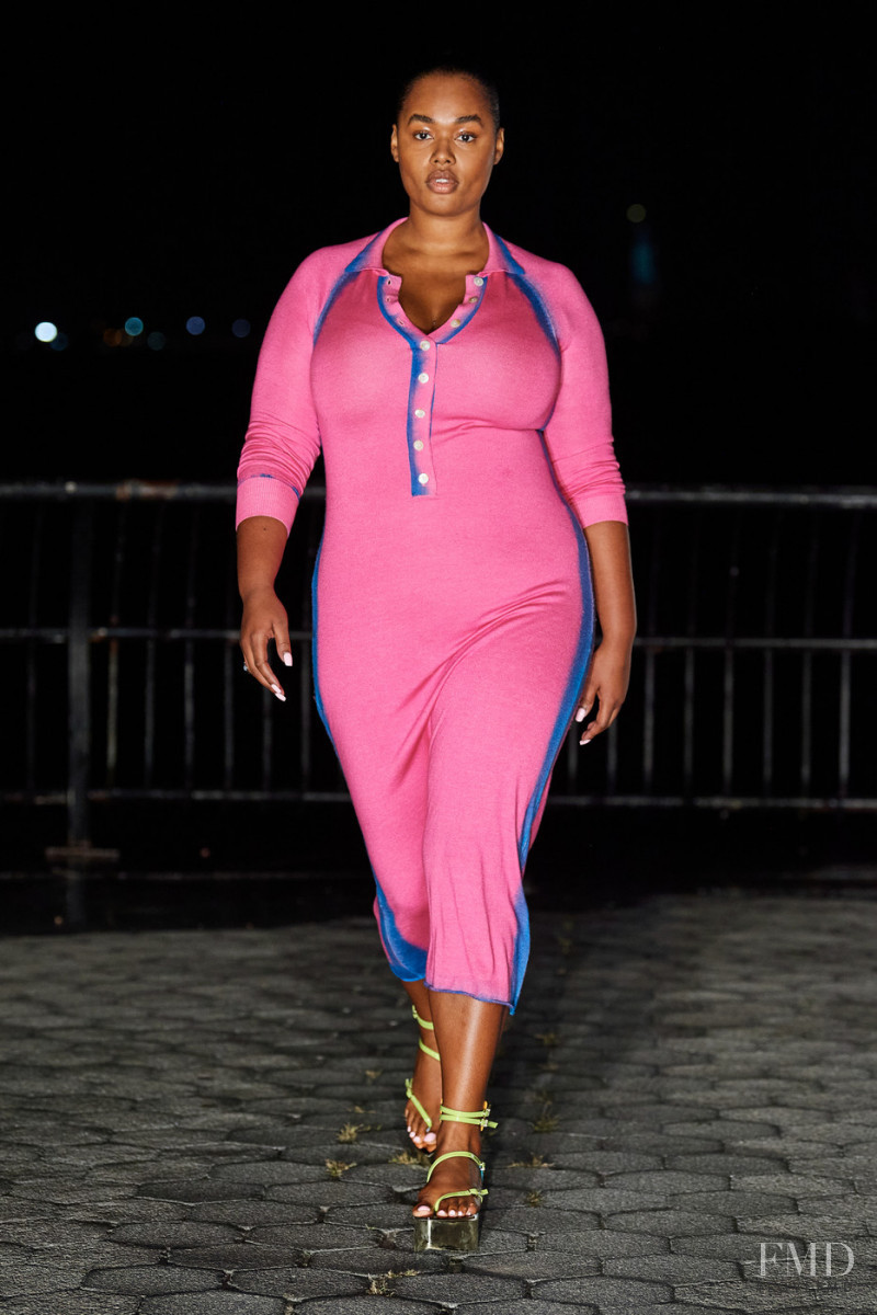 Precious Lee featured in  the Prabal Gurung fashion show for Spring/Summer 2022