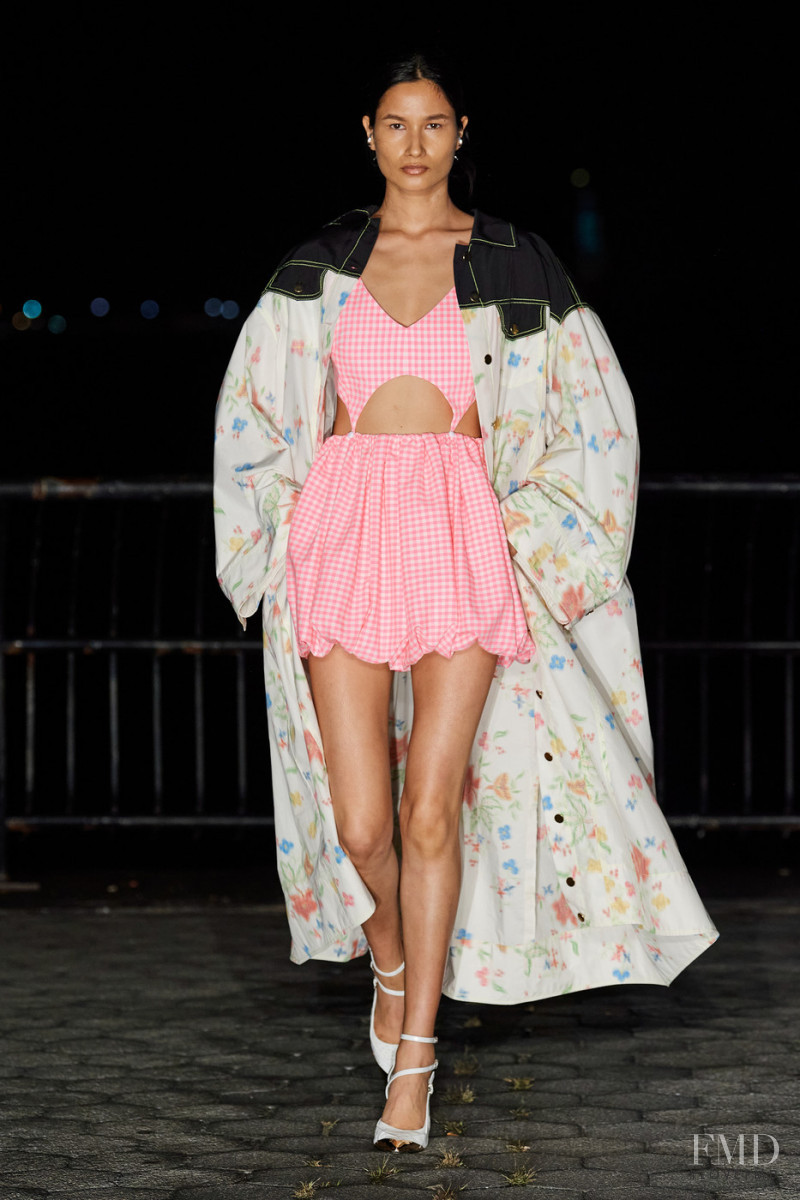 Varsha Thapa featured in  the Prabal Gurung fashion show for Spring/Summer 2022