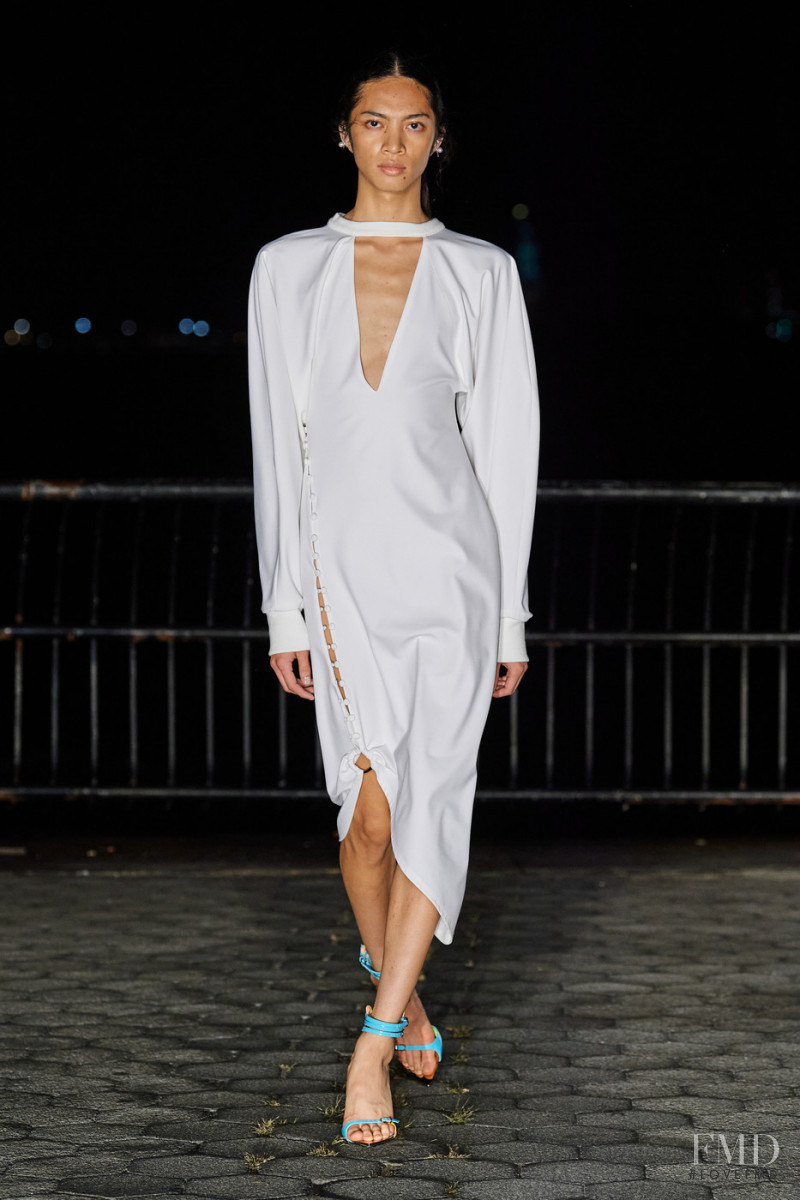 Noah Carlos featured in  the Prabal Gurung fashion show for Spring/Summer 2022