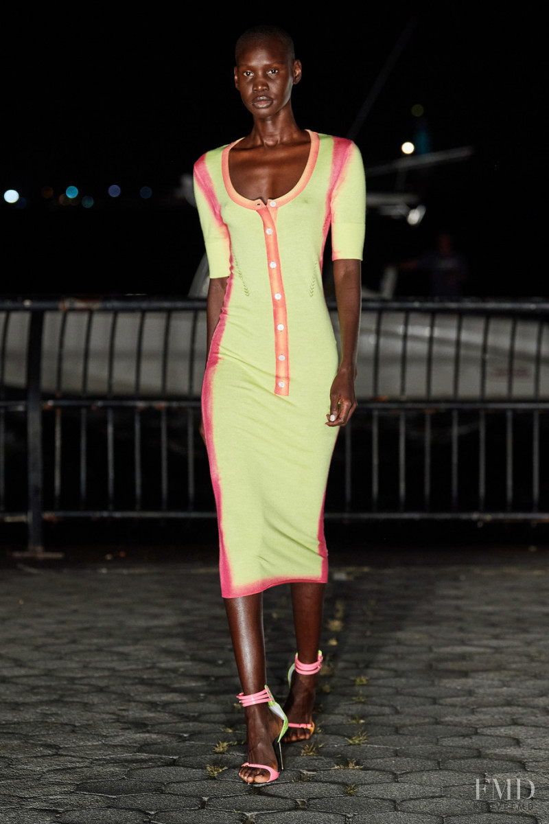 Adot Gak featured in  the Prabal Gurung fashion show for Spring/Summer 2022