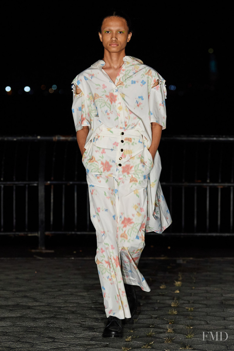 Denali White Elk featured in  the Prabal Gurung fashion show for Spring/Summer 2022