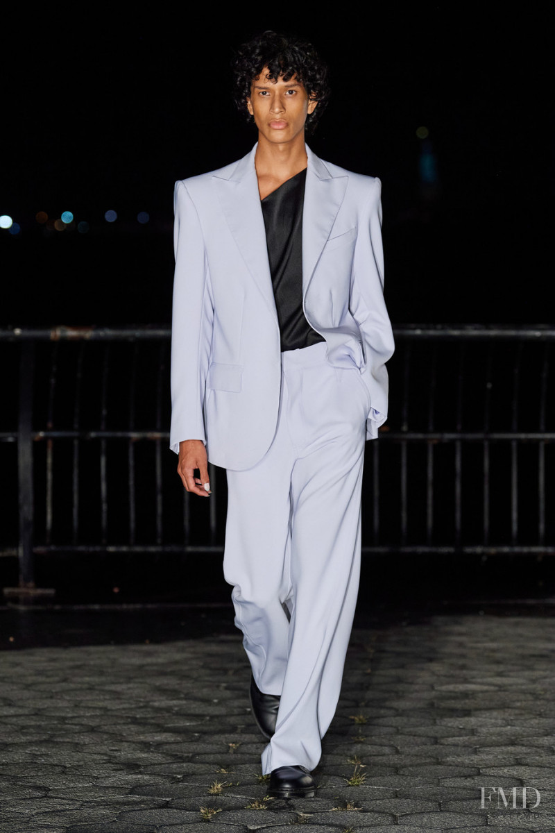 Magdaleno Delgado featured in  the Prabal Gurung fashion show for Spring/Summer 2022