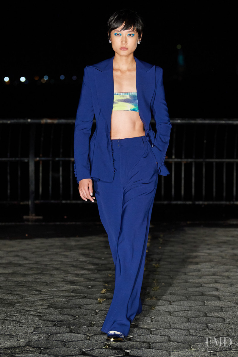 Ashley Foo featured in  the Prabal Gurung fashion show for Spring/Summer 2022