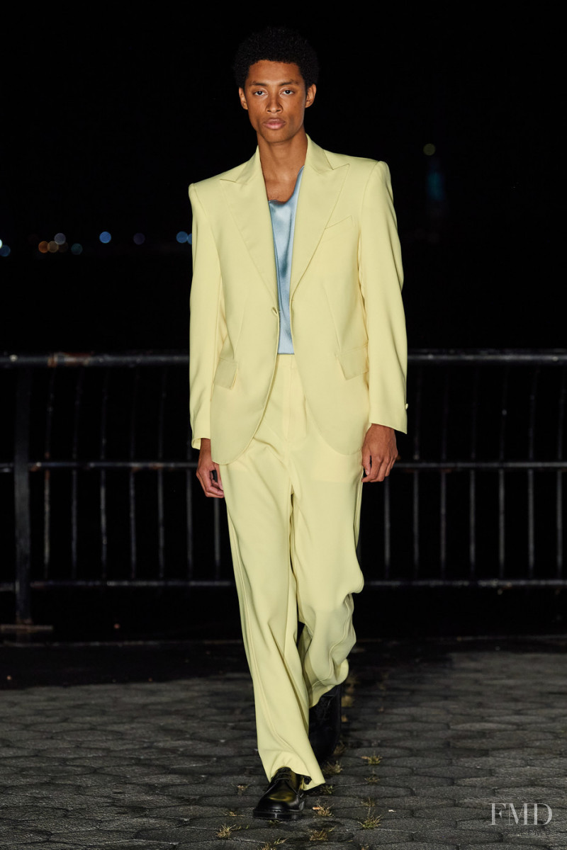 Jecardi Sykes featured in  the Prabal Gurung fashion show for Spring/Summer 2022