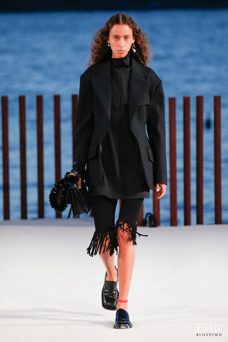 Lior Cole featured in  the Proenza Schouler fashion show for Spring/Summer 2022