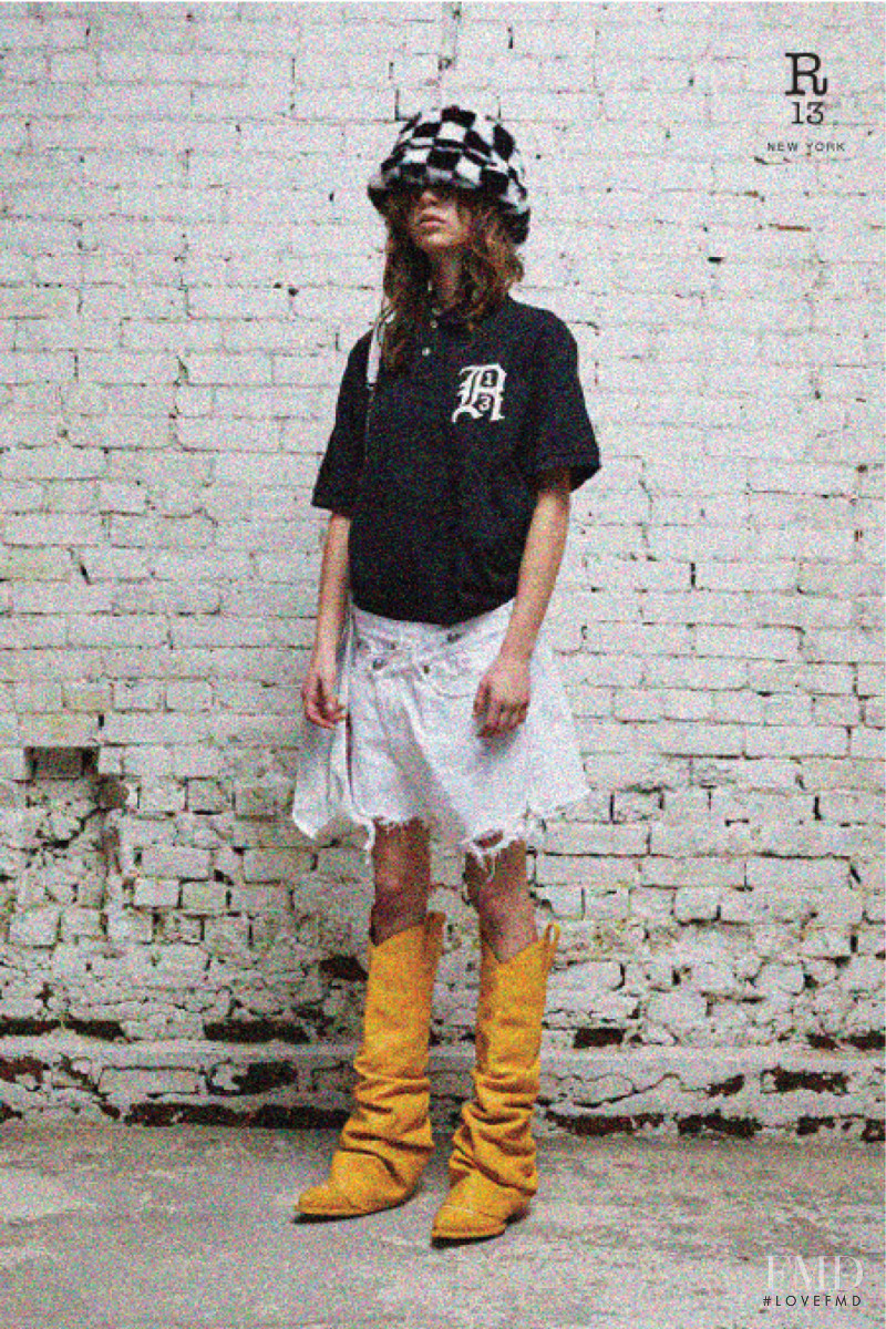 R13 lookbook for Spring/Summer 2022