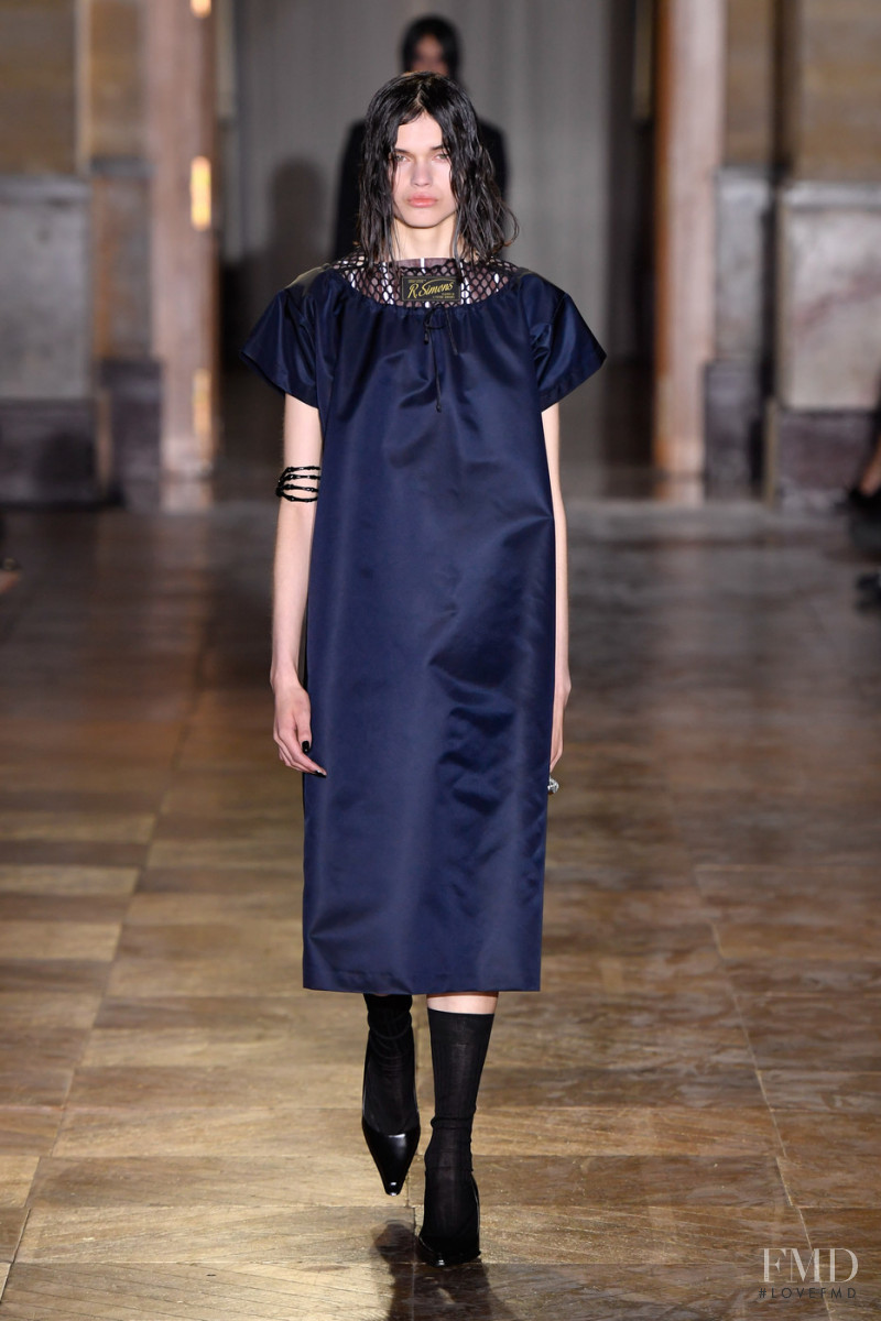 Lucy Rosiek featured in  the Raf Simons fashion show for Spring/Summer 2022