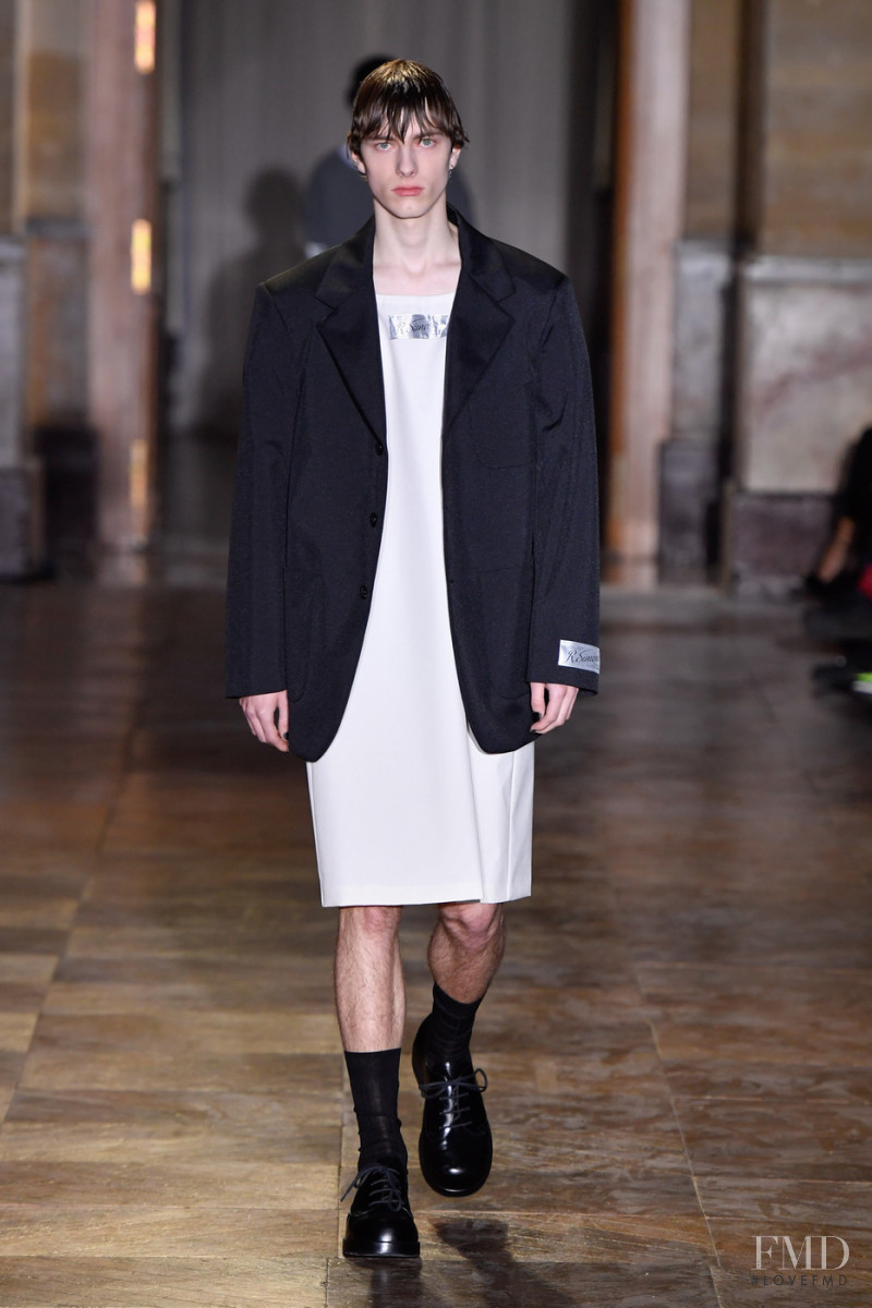 Adrians Smats featured in  the Raf Simons fashion show for Spring/Summer 2022