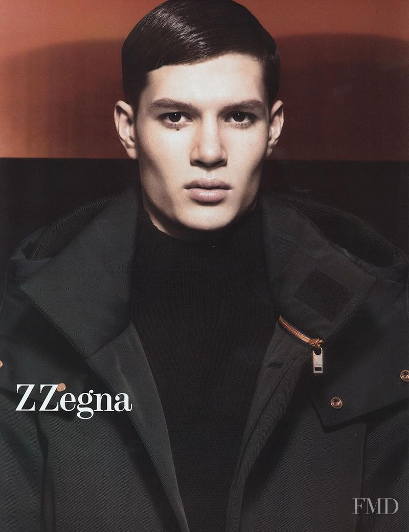 ZZegna advertisement for Autumn/Winter 2012