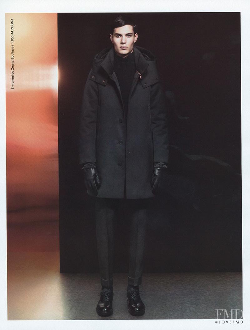 ZZegna advertisement for Autumn/Winter 2012