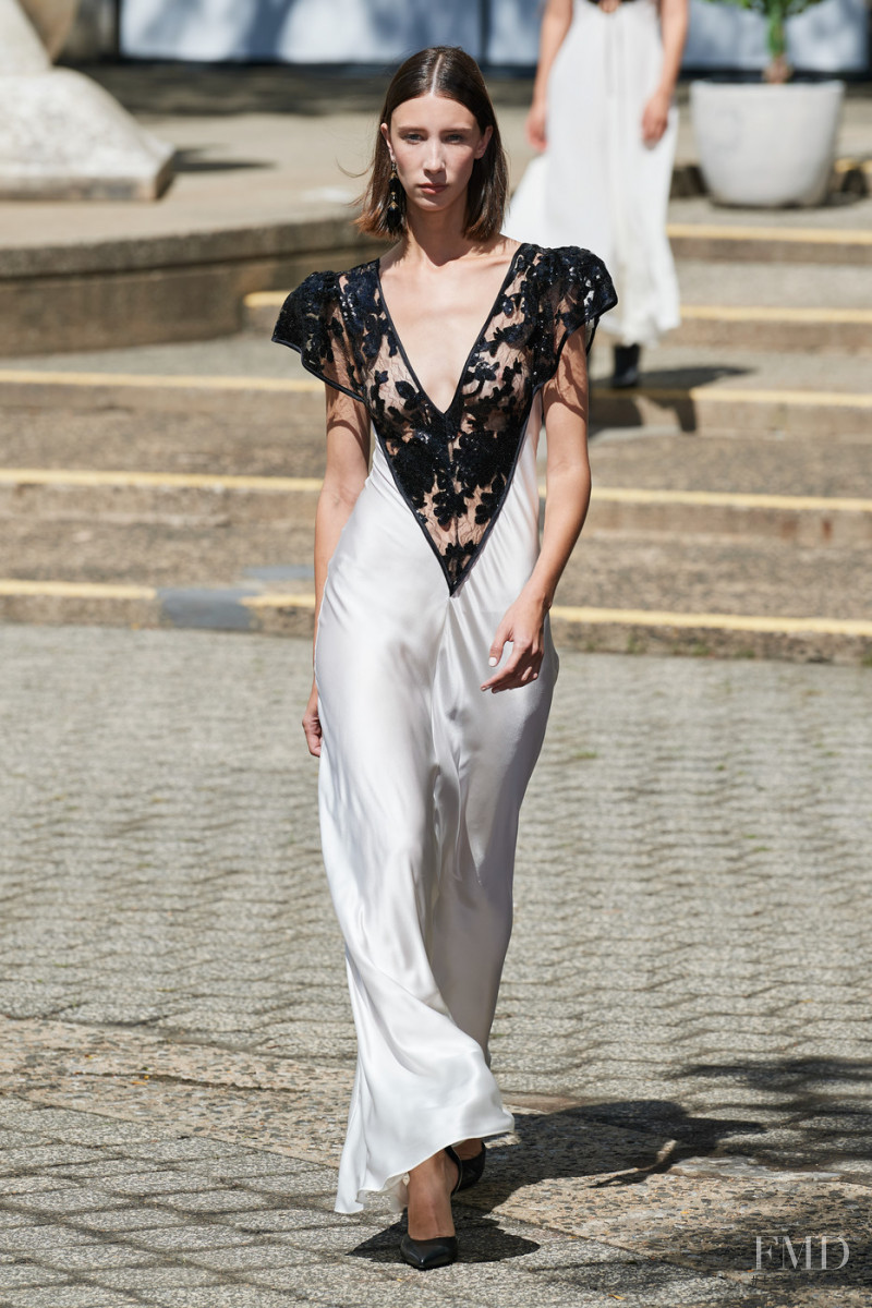 Sasha Knysh featured in  the Rodarte fashion show for Spring/Summer 2022