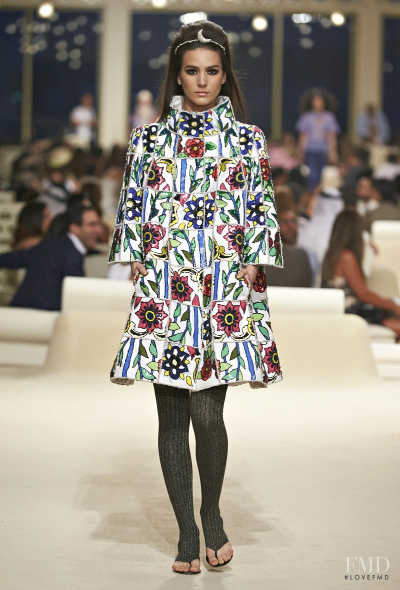 Mijo Mihaljcic featured in  the Chanel fashion show for Resort 2015