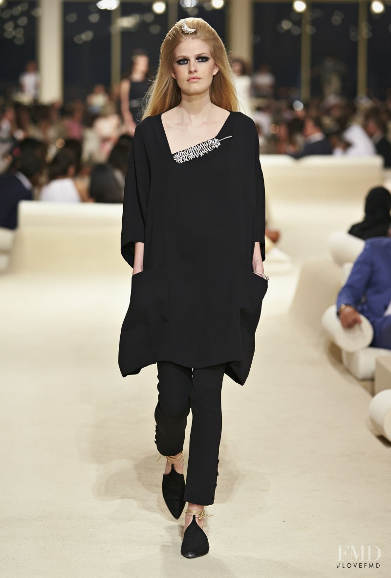 Louise Parker featured in  the Chanel fashion show for Resort 2015