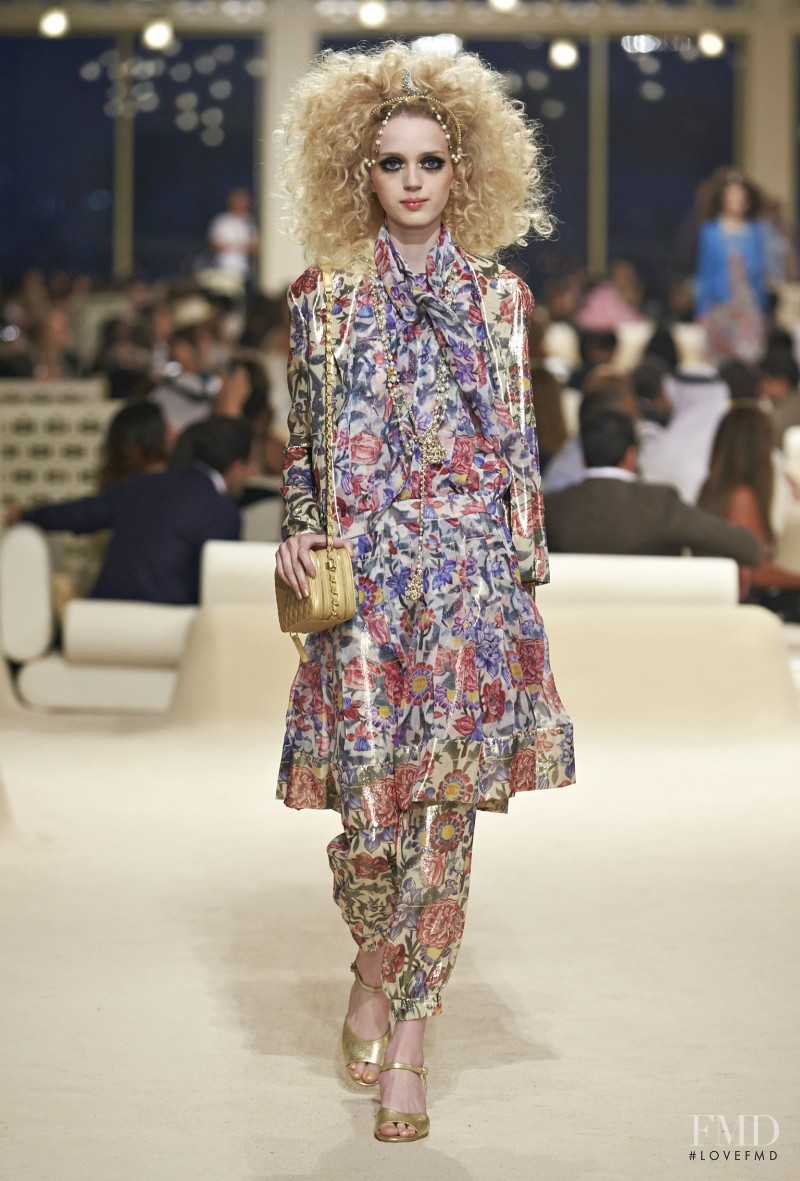 Esmeralda Seay-Reynolds featured in  the Chanel fashion show for Resort 2015