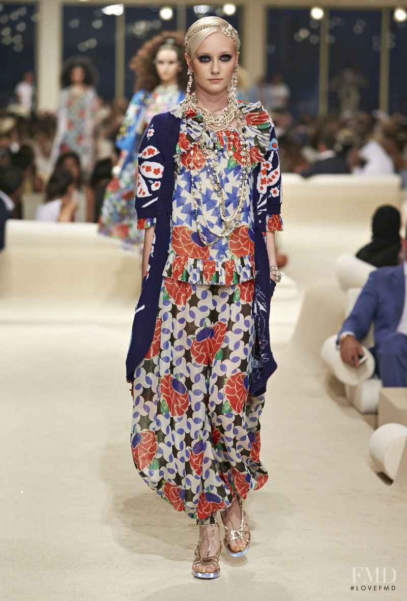 Juliette Fazekas featured in  the Chanel fashion show for Resort 2015