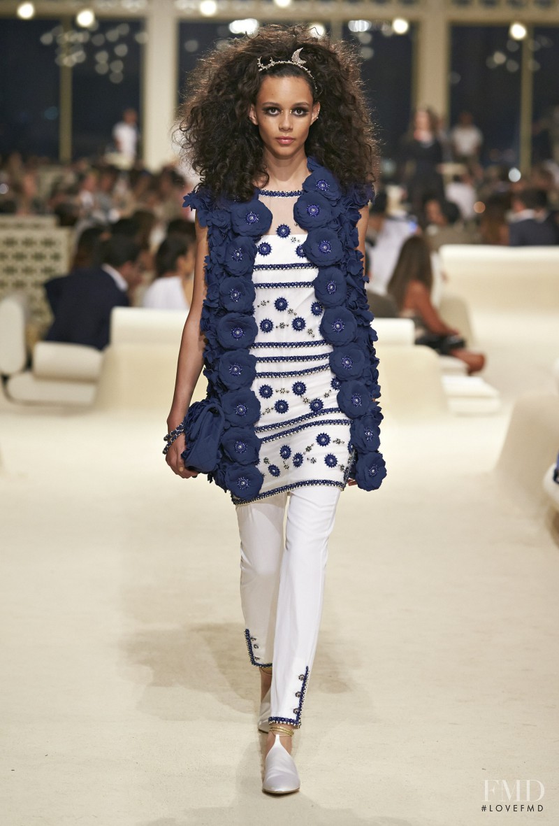 Binx Walton featured in  the Chanel fashion show for Resort 2015