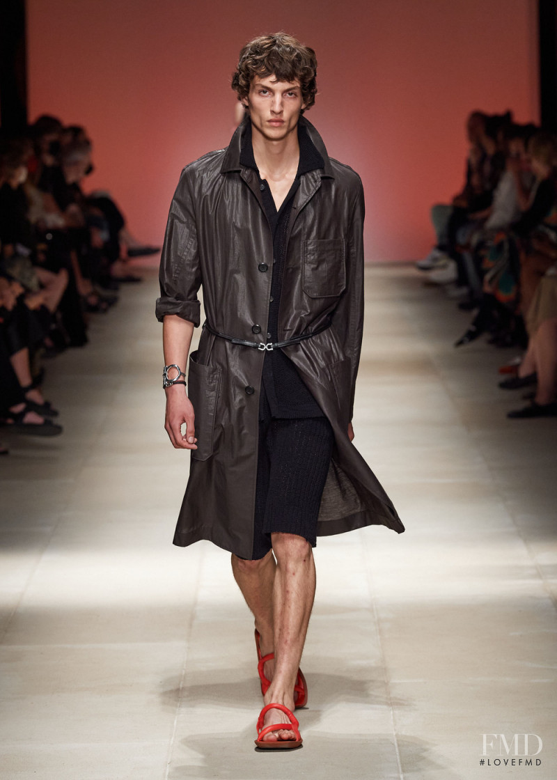 Lucas El Bali featured in  the Salvatore Ferragamo fashion show for Spring/Summer 2022