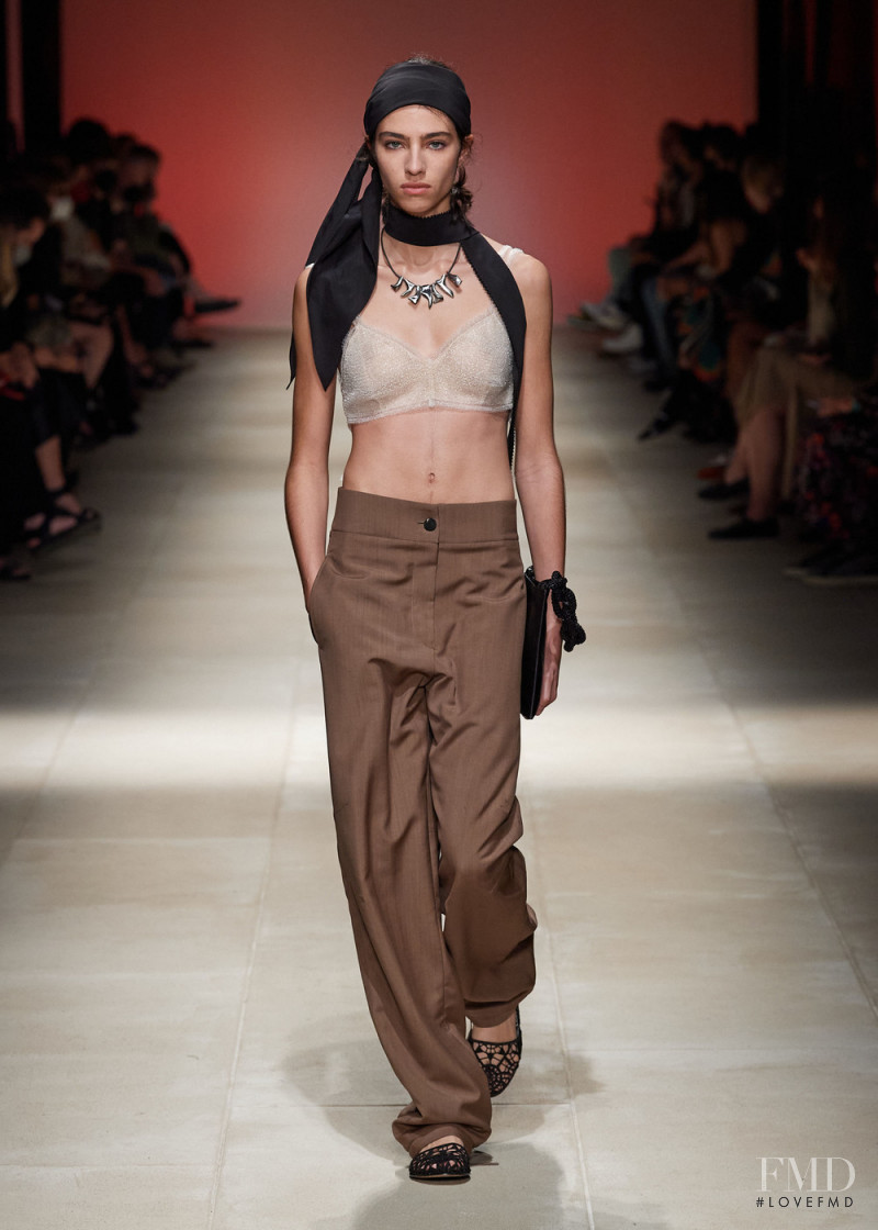 Loli Bahia featured in  the Salvatore Ferragamo fashion show for Spring/Summer 2022