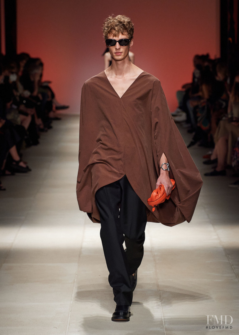 Leon Dame featured in  the Salvatore Ferragamo fashion show for Spring/Summer 2022