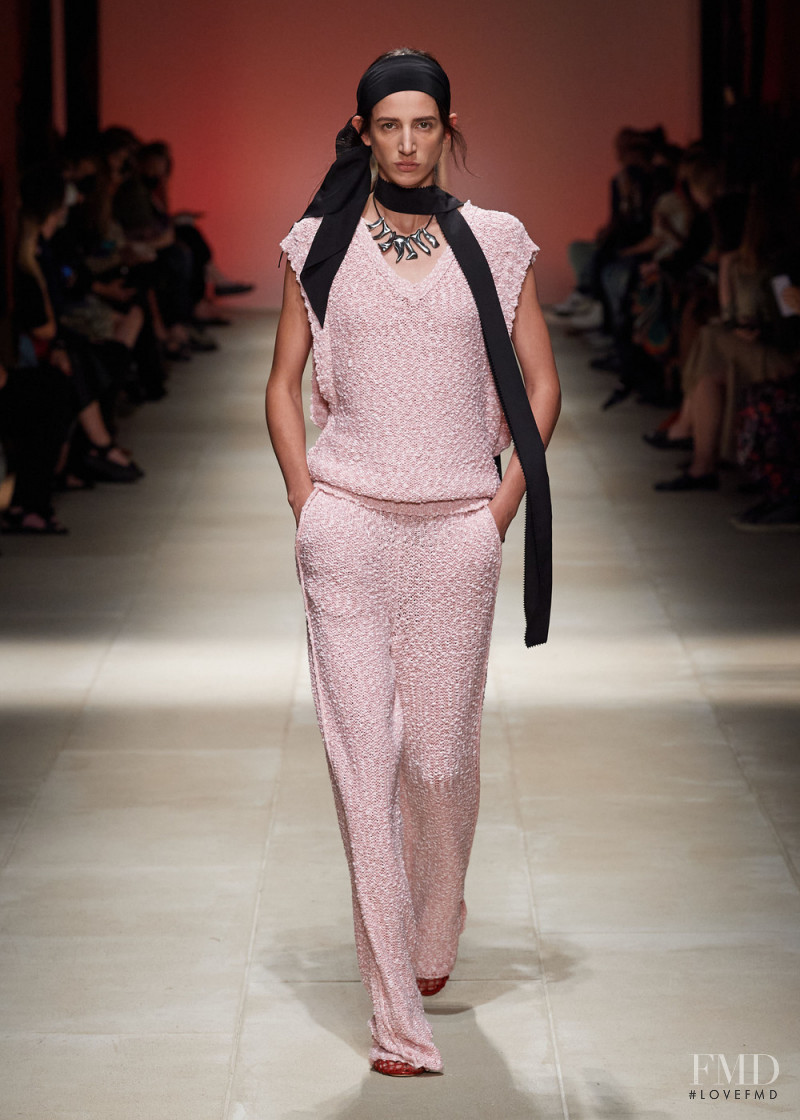 Rachel Marx featured in  the Salvatore Ferragamo fashion show for Spring/Summer 2022