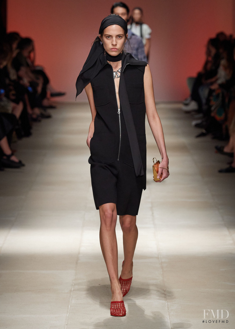 Denise Ascuet featured in  the Salvatore Ferragamo fashion show for Spring/Summer 2022