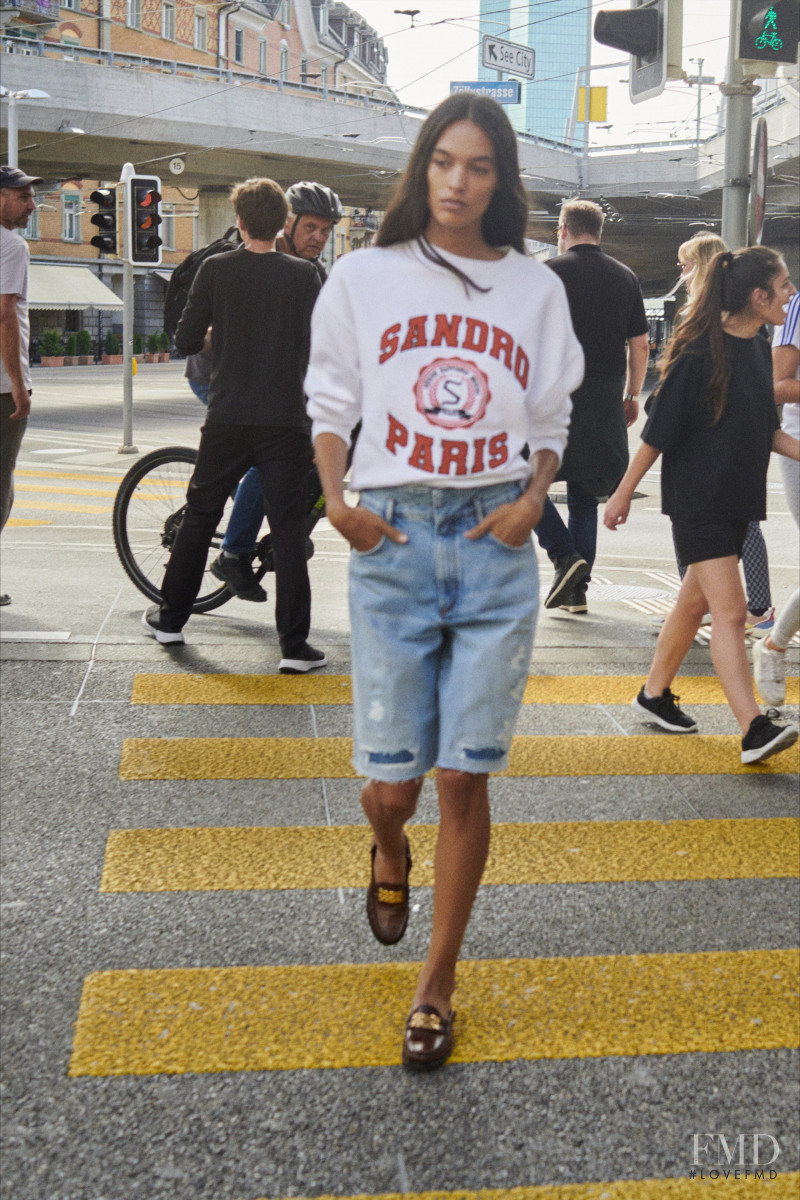 Sandro lookbook for Spring/Summer 2022