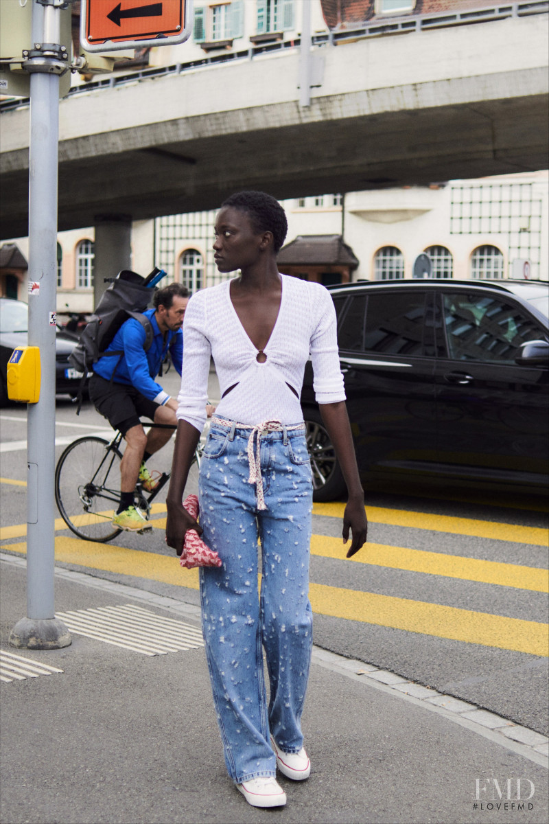 Sandro lookbook for Spring/Summer 2022