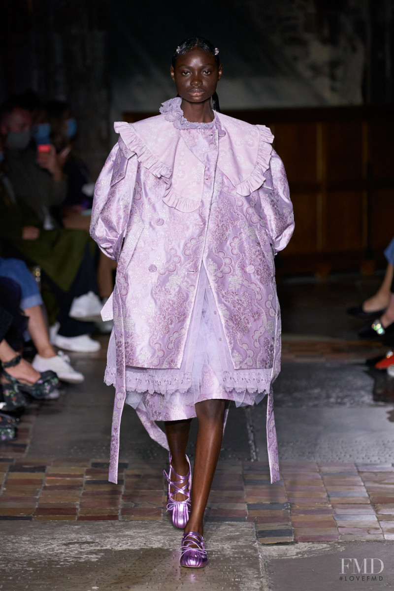 Baba Chogwu featured in  the Simone Rocha fashion show for Spring/Summer 2022