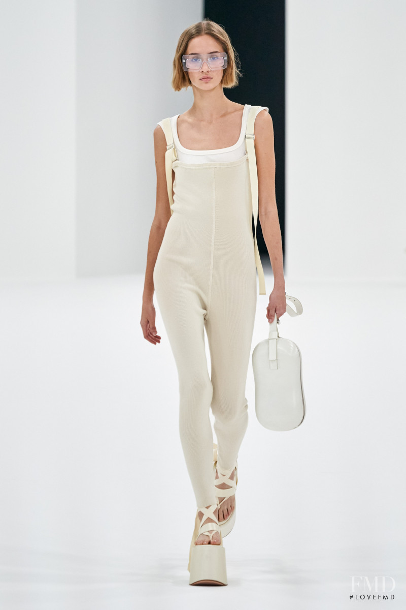 Quinn Elin Mora featured in  the Sportmax fashion show for Spring/Summer 2022