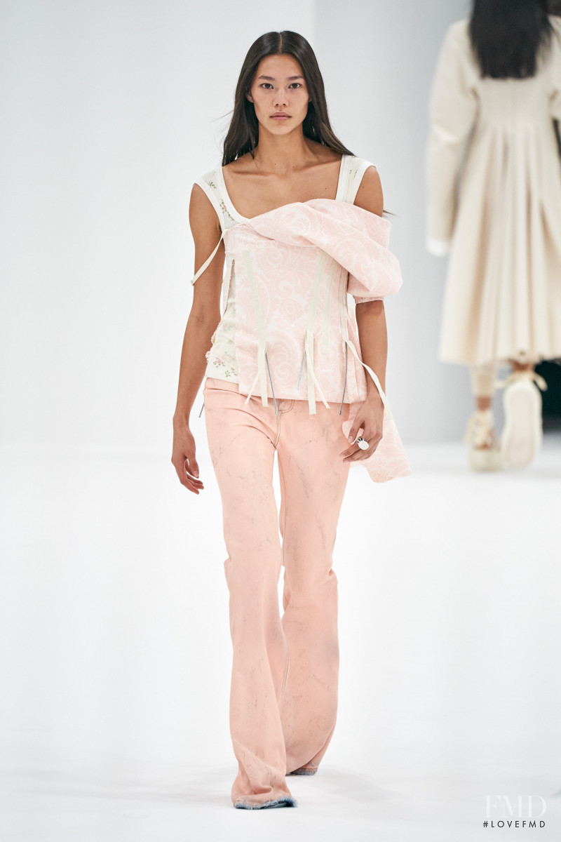Jade Nguyen featured in  the Sportmax fashion show for Spring/Summer 2022