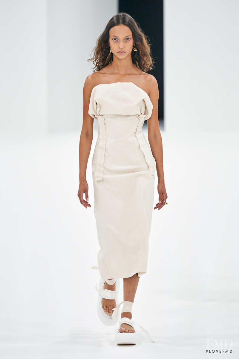 Betty Schupp featured in  the Sportmax fashion show for Spring/Summer 2022