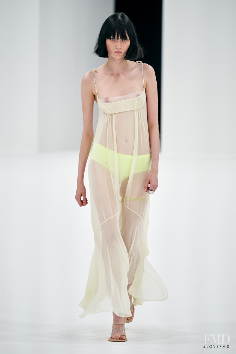 Sofia Steinberg featured in  the Sportmax fashion show for Spring/Summer 2022