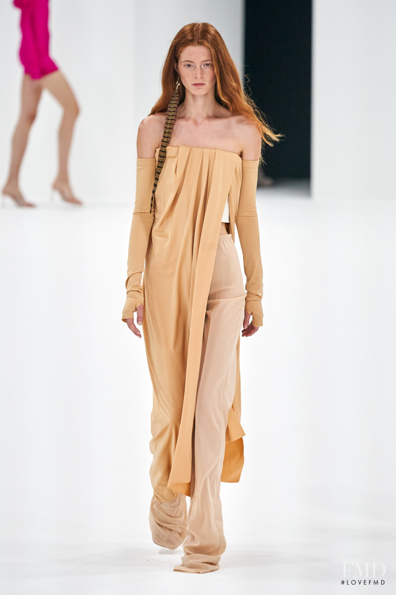 Clementine Balcaen featured in  the Sportmax fashion show for Spring/Summer 2022