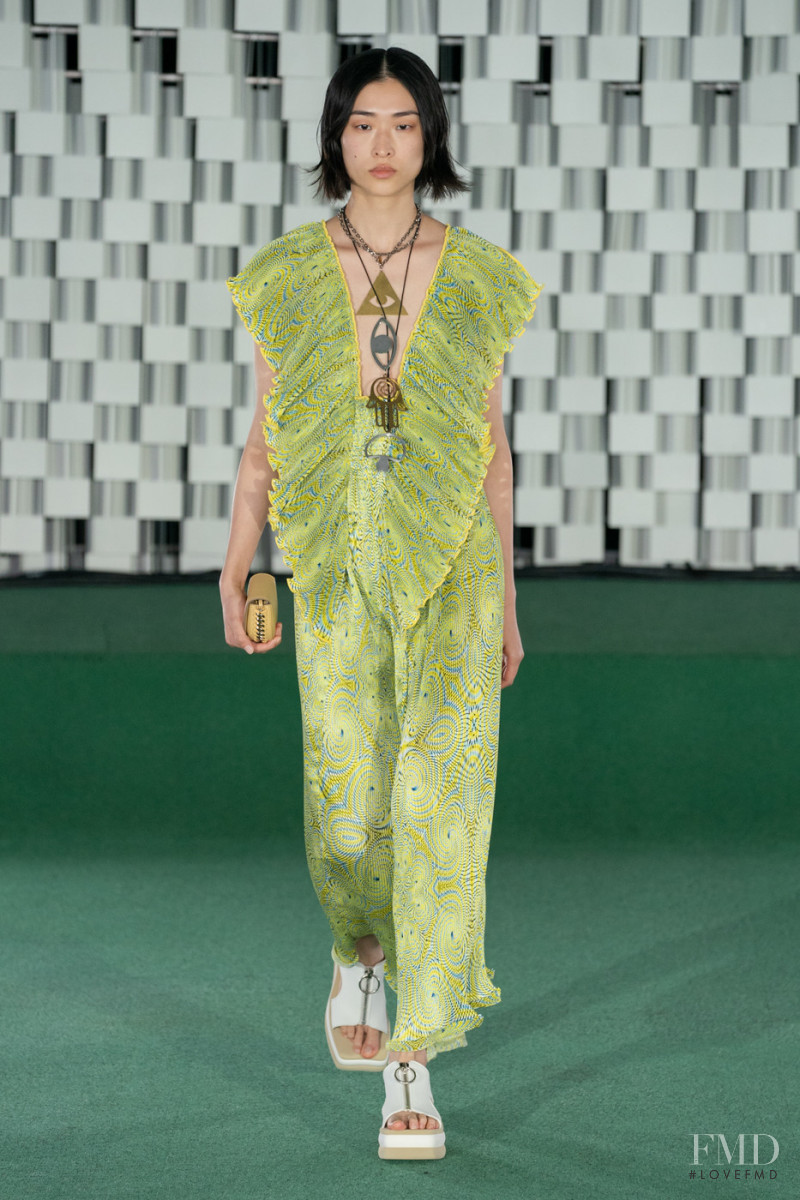 Chu Wong featured in  the Stella McCartney fashion show for Spring/Summer 2022
