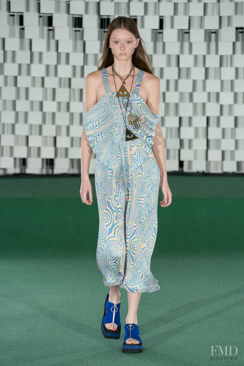 Sara Grace Wallerstedt featured in  the Stella McCartney fashion show for Spring/Summer 2022