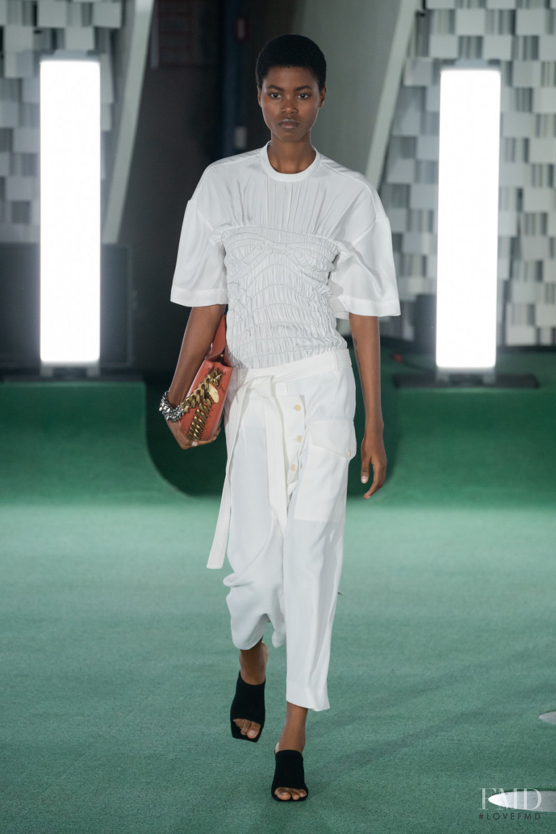 Victoria Fawole featured in  the Stella McCartney fashion show for Spring/Summer 2022