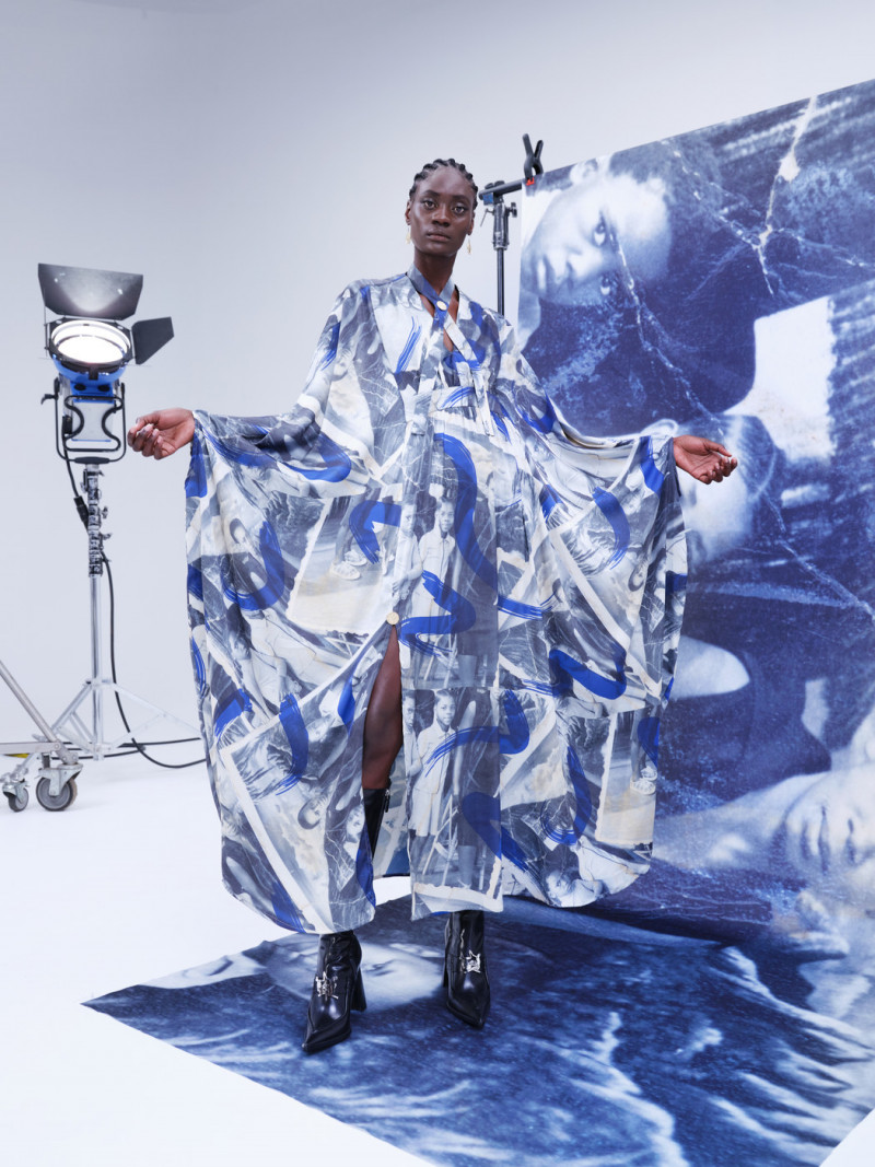 Thebe Magugu lookbook for Spring/Summer 2022