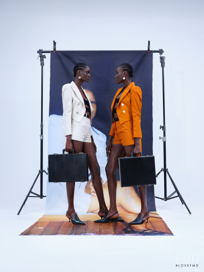 Thebe Magugu lookbook for Spring/Summer 2022