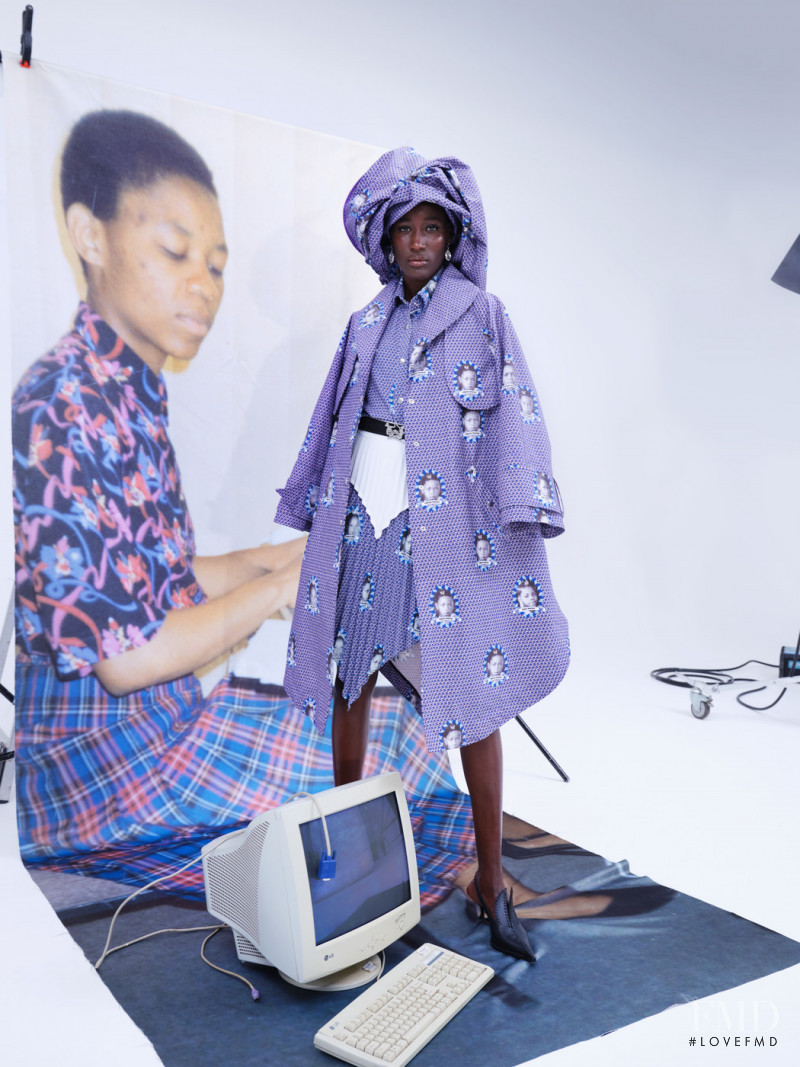 Thebe Magugu lookbook for Spring/Summer 2022