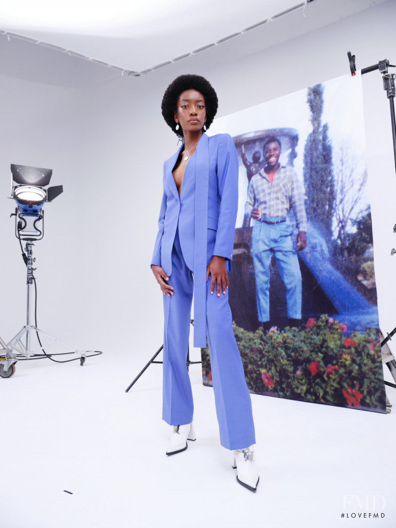 Thebe Magugu lookbook for Spring/Summer 2022