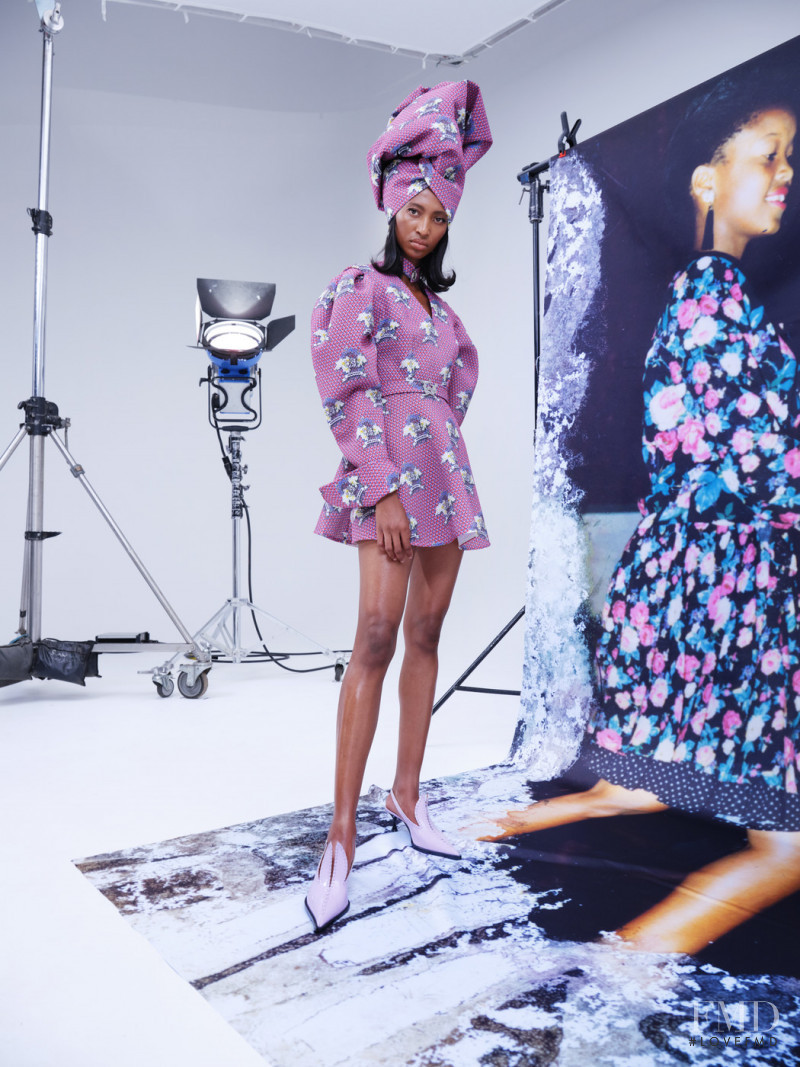 Thebe Magugu lookbook for Spring/Summer 2022