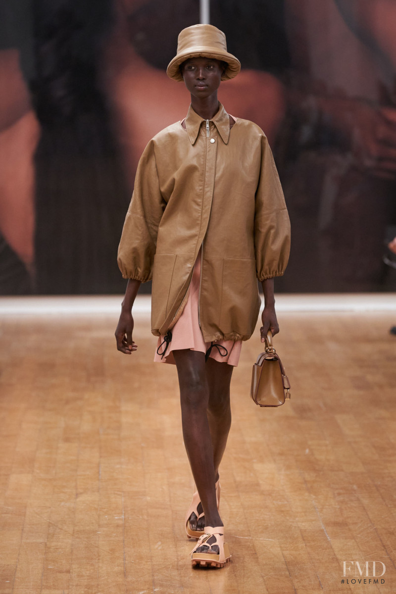 Amar Akway featured in  the Tod\'s fashion show for Spring/Summer 2022