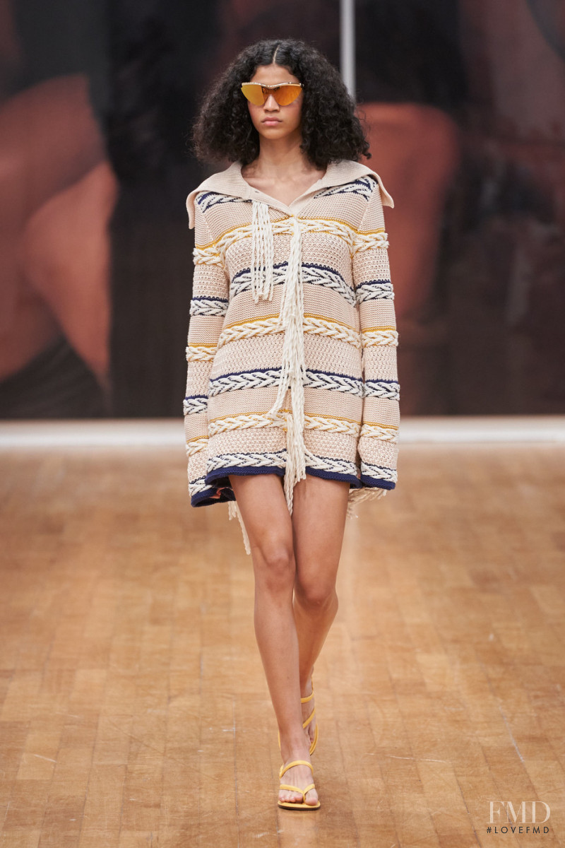Raynara Negrine featured in  the Tod\'s fashion show for Spring/Summer 2022