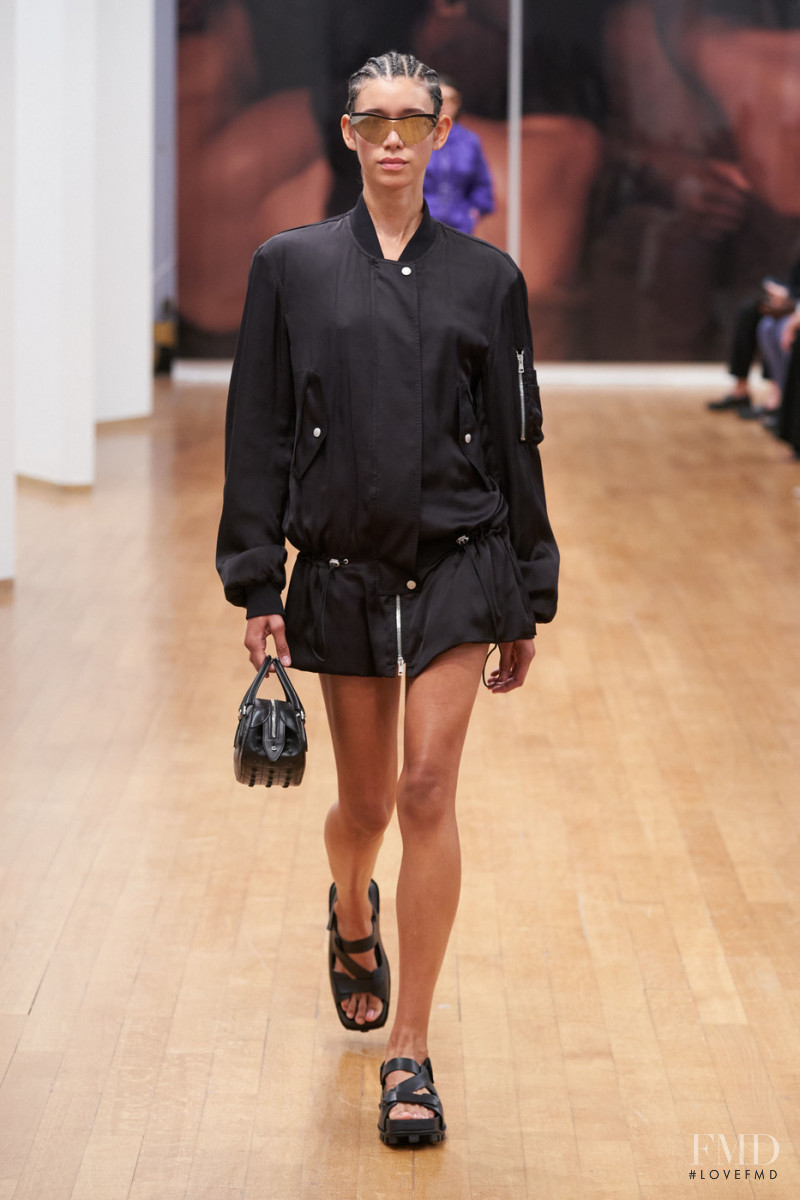 Janiece Dilone featured in  the Tod\'s fashion show for Spring/Summer 2022