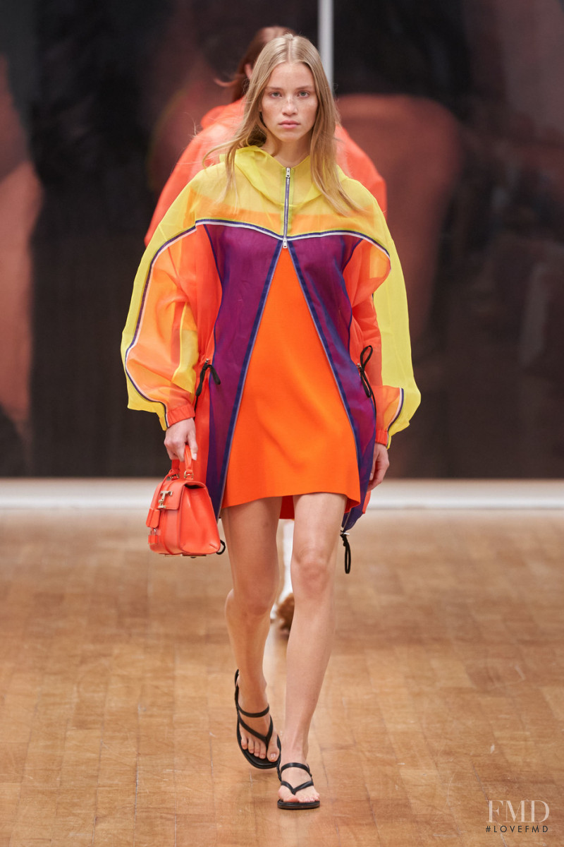 Rebecca Leigh Longendyke featured in  the Tod\'s fashion show for Spring/Summer 2022