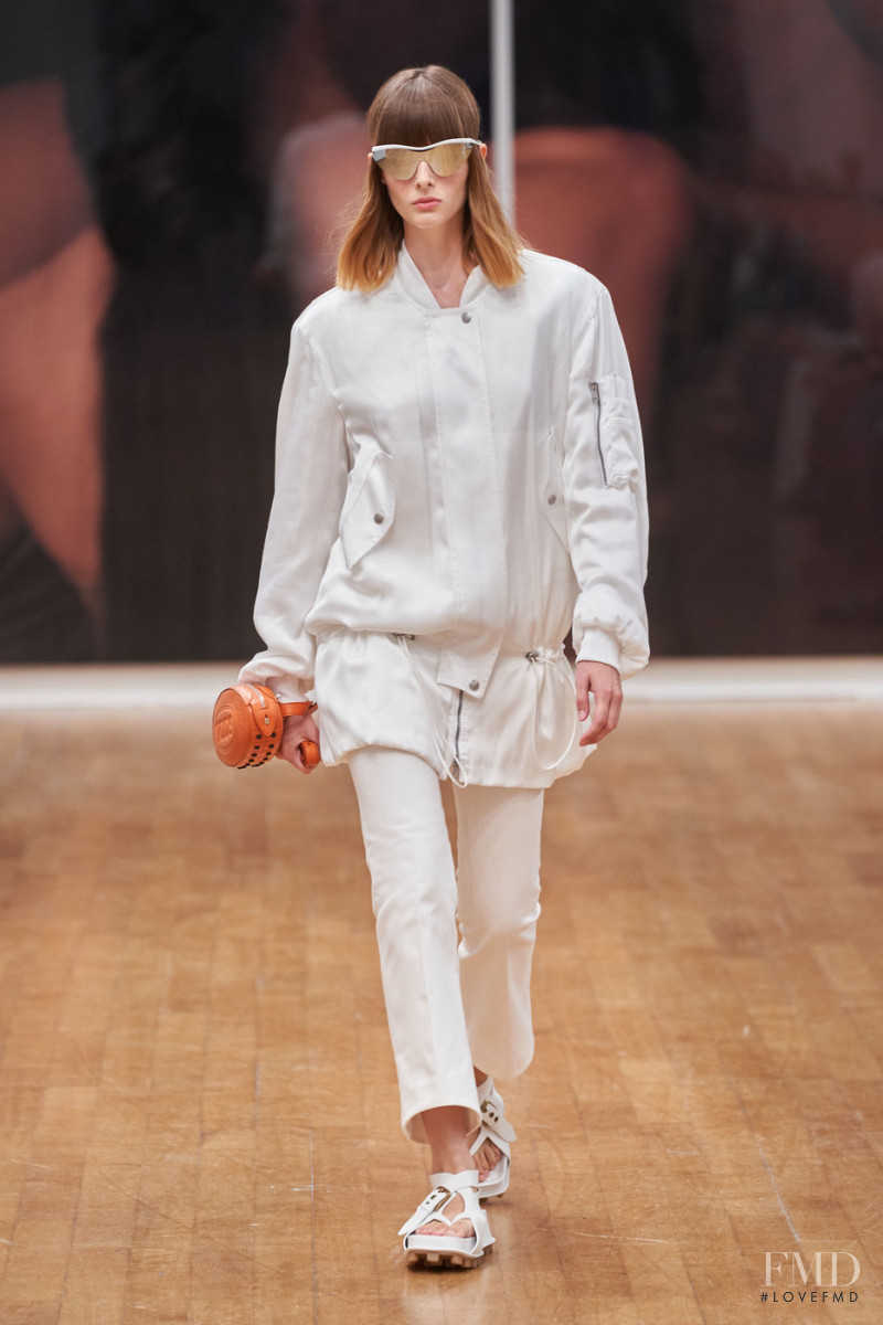 Aylah Peterson featured in  the Tod\'s fashion show for Spring/Summer 2022